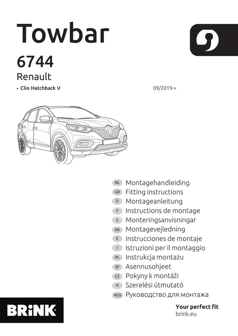 Brink 6744 Fitting instructions