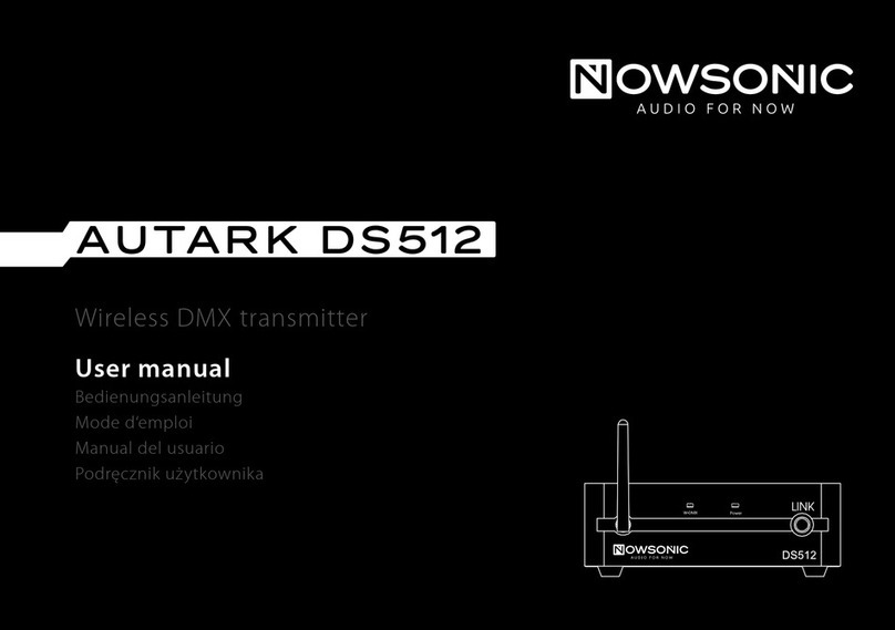 Nowsonic AUTARK DS512 user manual