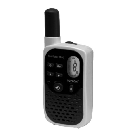 Topcom Twintalker 3700 DUO PACK User manual