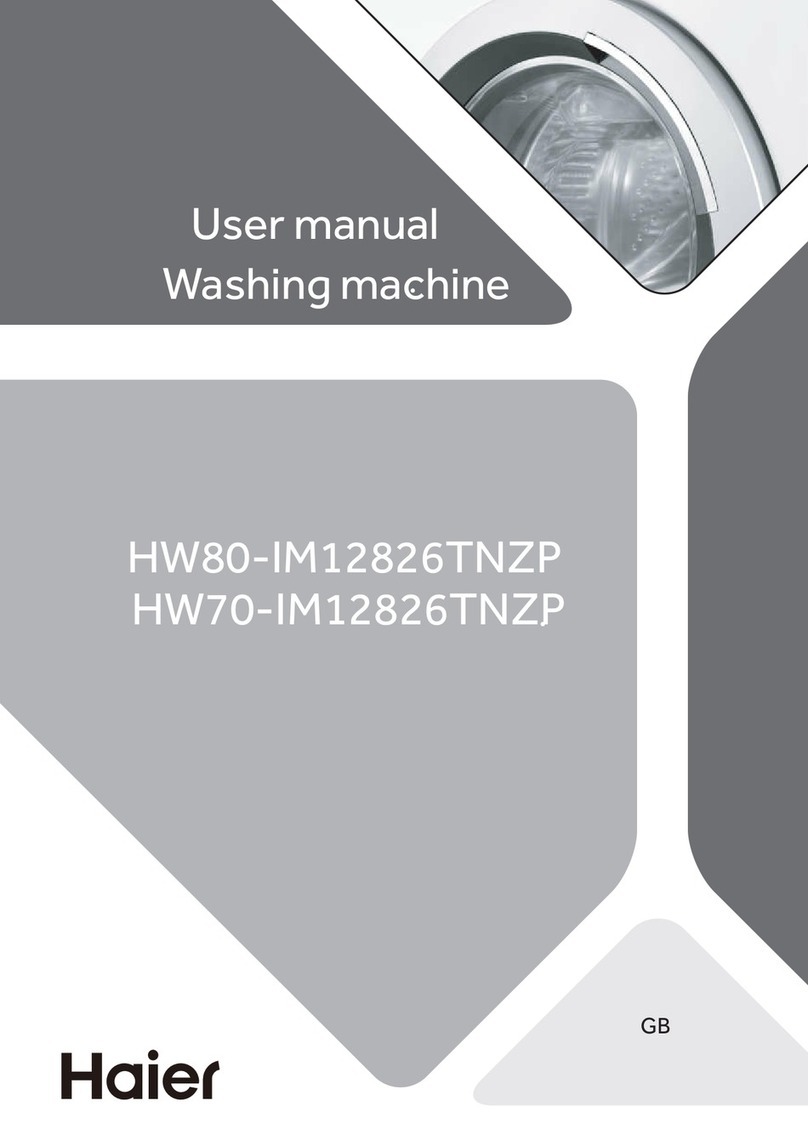 Haier HW80-IM12826TNZP User manual