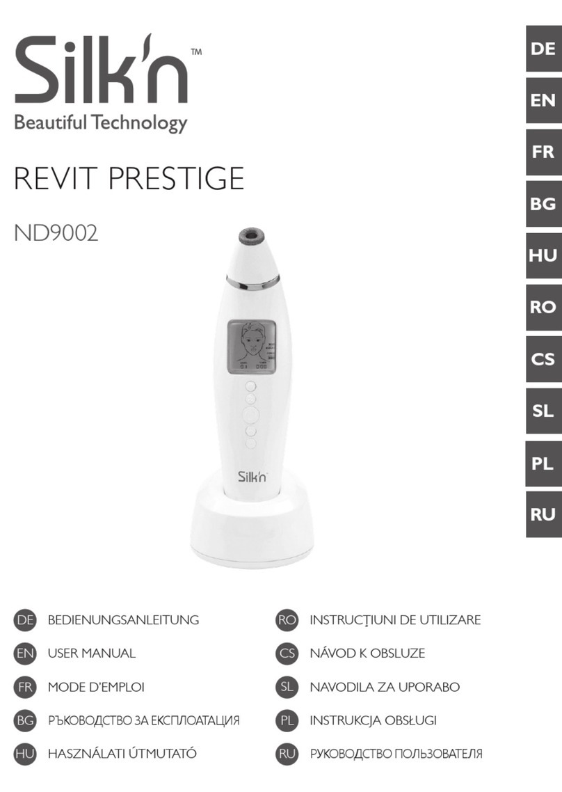 InnoEssentials Silk'n REVIT PRESTIGE ND9002 User manual