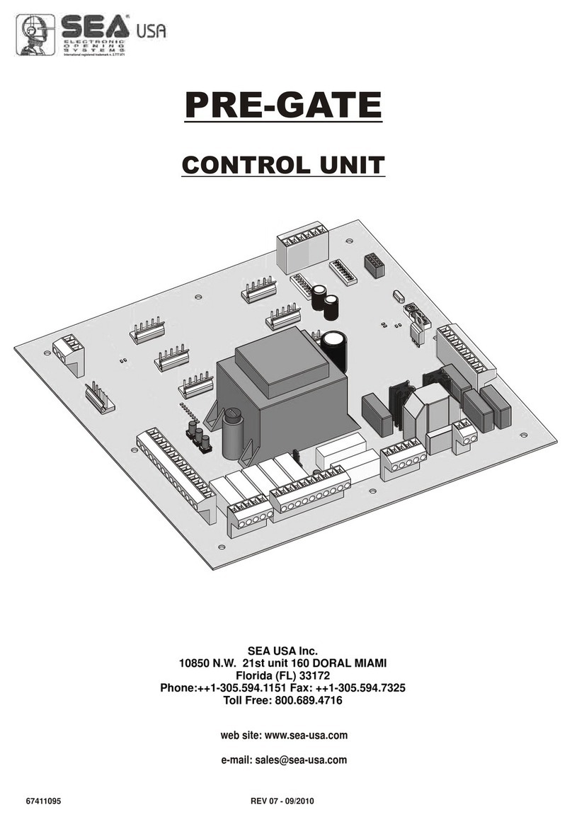 SEA PRE-GATE manual