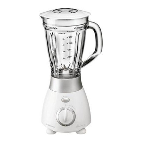 Electrolux 2600 operating instructions