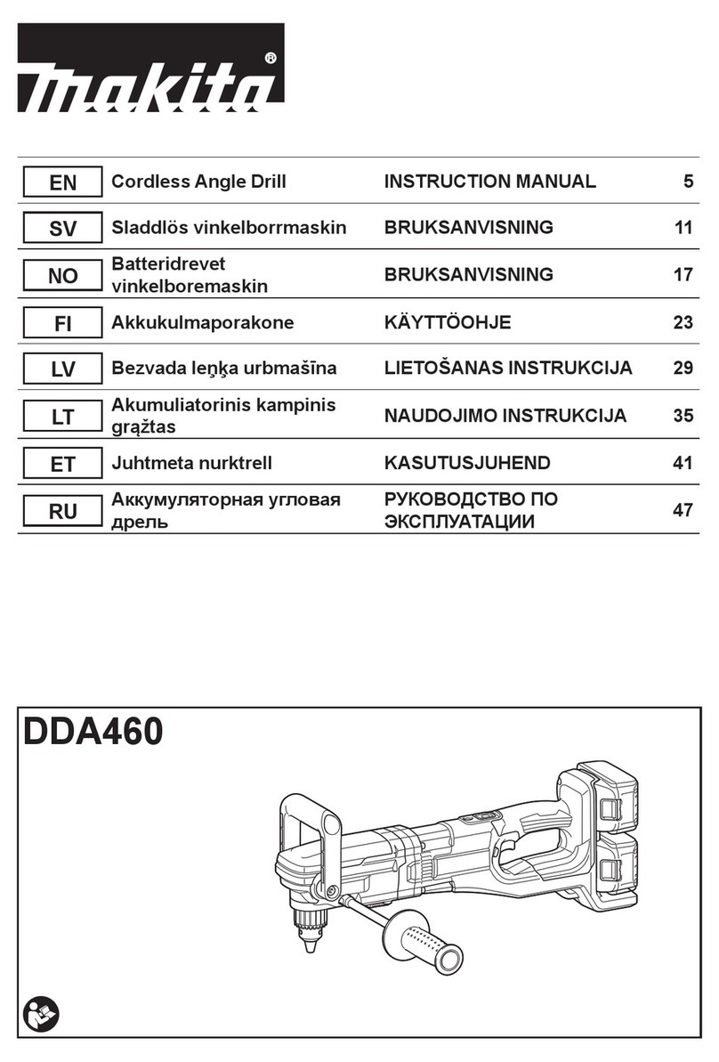 Makita DDA460 User manual