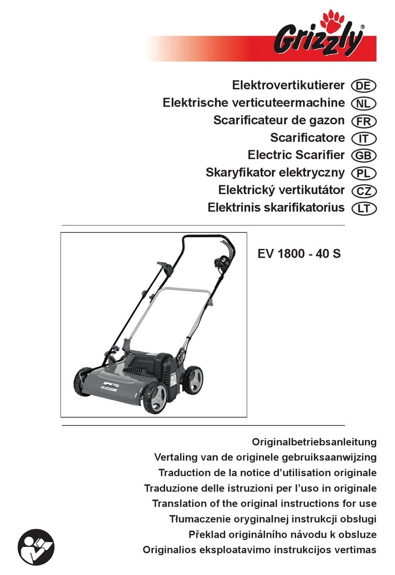 Grizzly Tools EV 1800-40 S Operating and installation instructions Grizzly Tools EV 1800-40 S Operating and installation instructions
