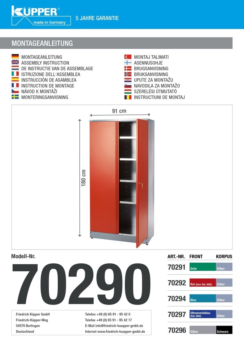 kupper 70290 User manual