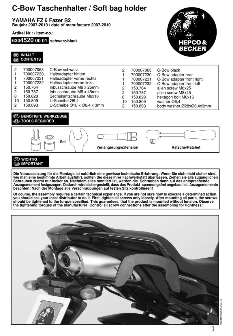 hepco & becker 6304520 00 01 User manual hepco & becker 6304520 00 01 User manual