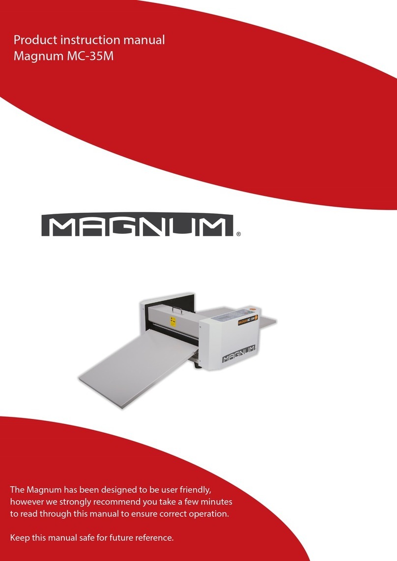 Magnum MC-35M Specification sheet Magnum MC-35M Specification sheet