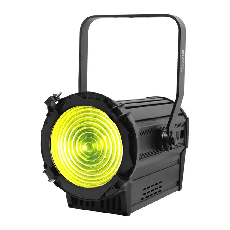 Elumen8 Virtuoso 2000 Fresnel RGBAL user manual