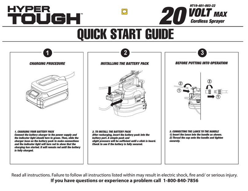 Hyper Tough HT19-401-003-22 quick start guide