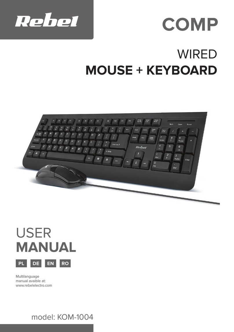 Rebel KOM-1004 user manual
