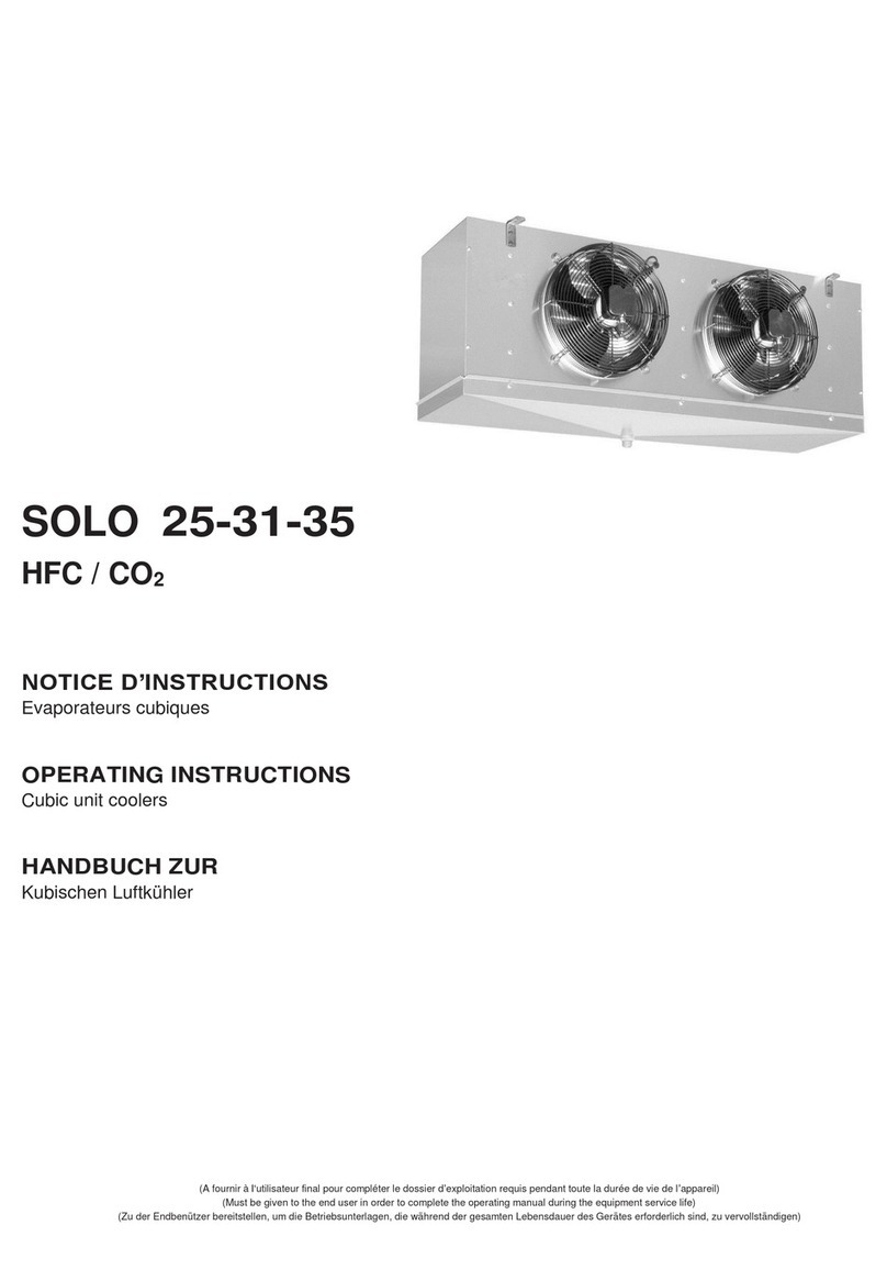Profroid SOLO 25 operating instructions