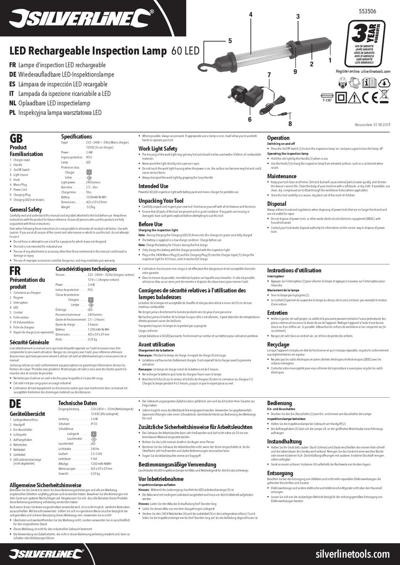 Silverline 553506 manual