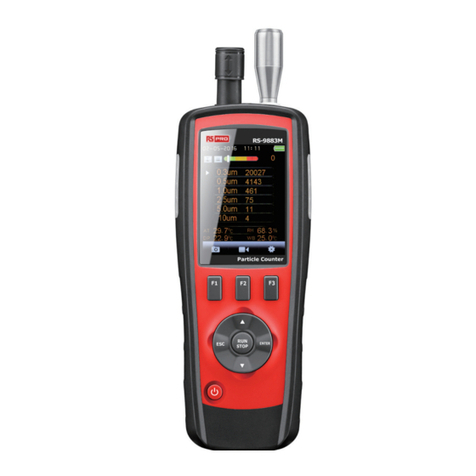 RS PRO RS-9883M User manual