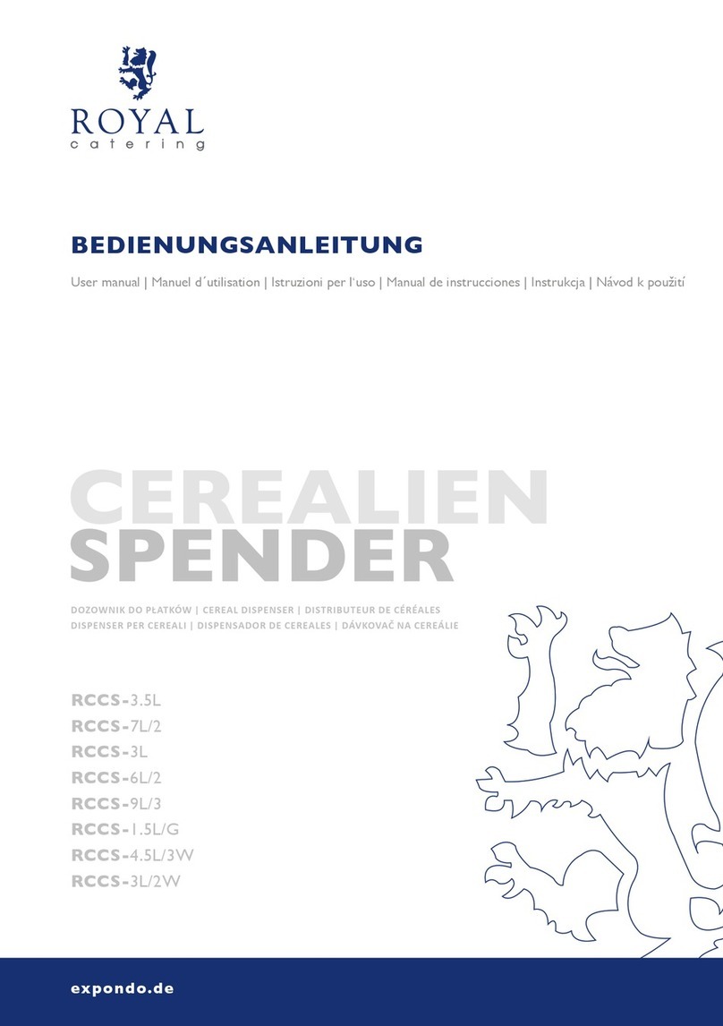 Royal Catering RCCS-3.5L User manual