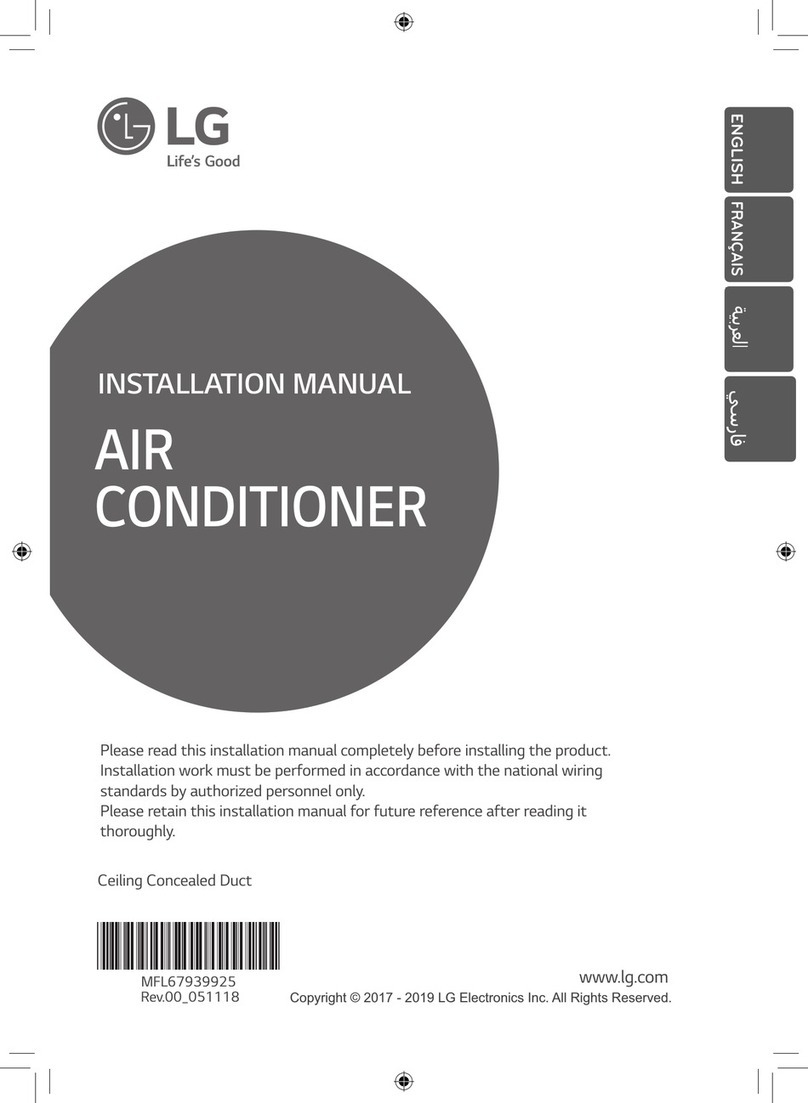 LG ABNW18GM1 Series User manual