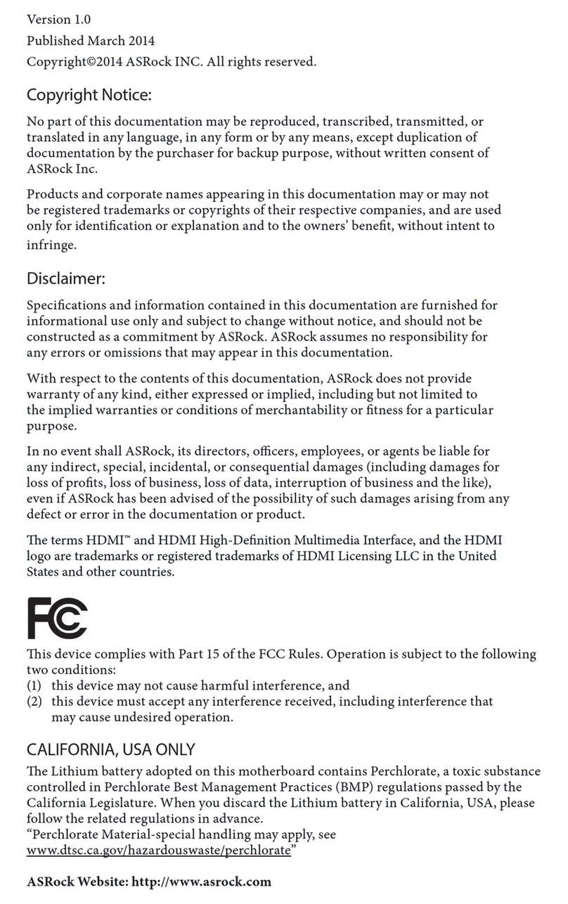 ASROCK QC5000-ITX/WiFi User manual