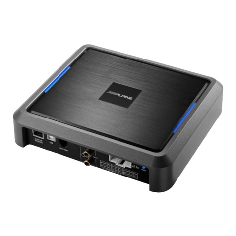 Alpine PXE-R600 User manual