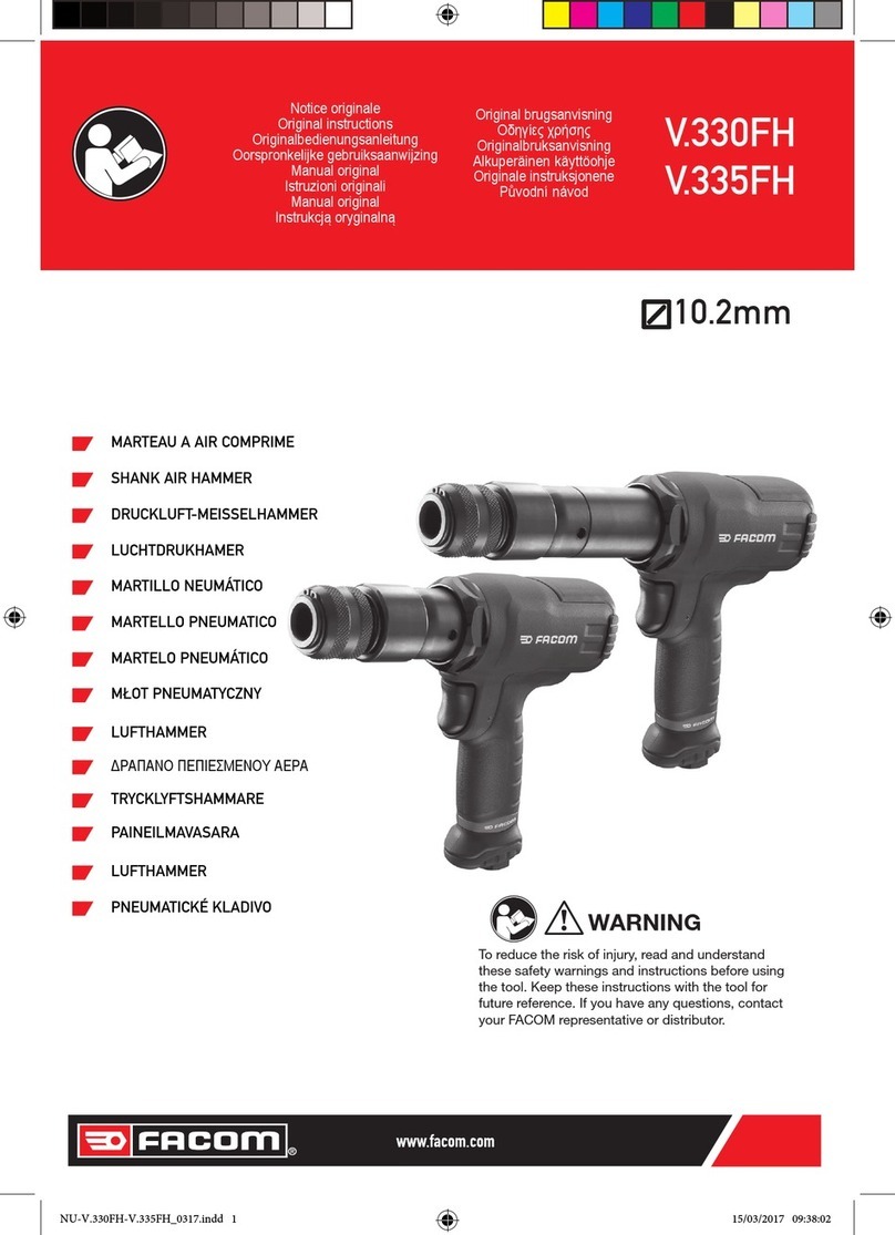 Facom V.330FH User manual