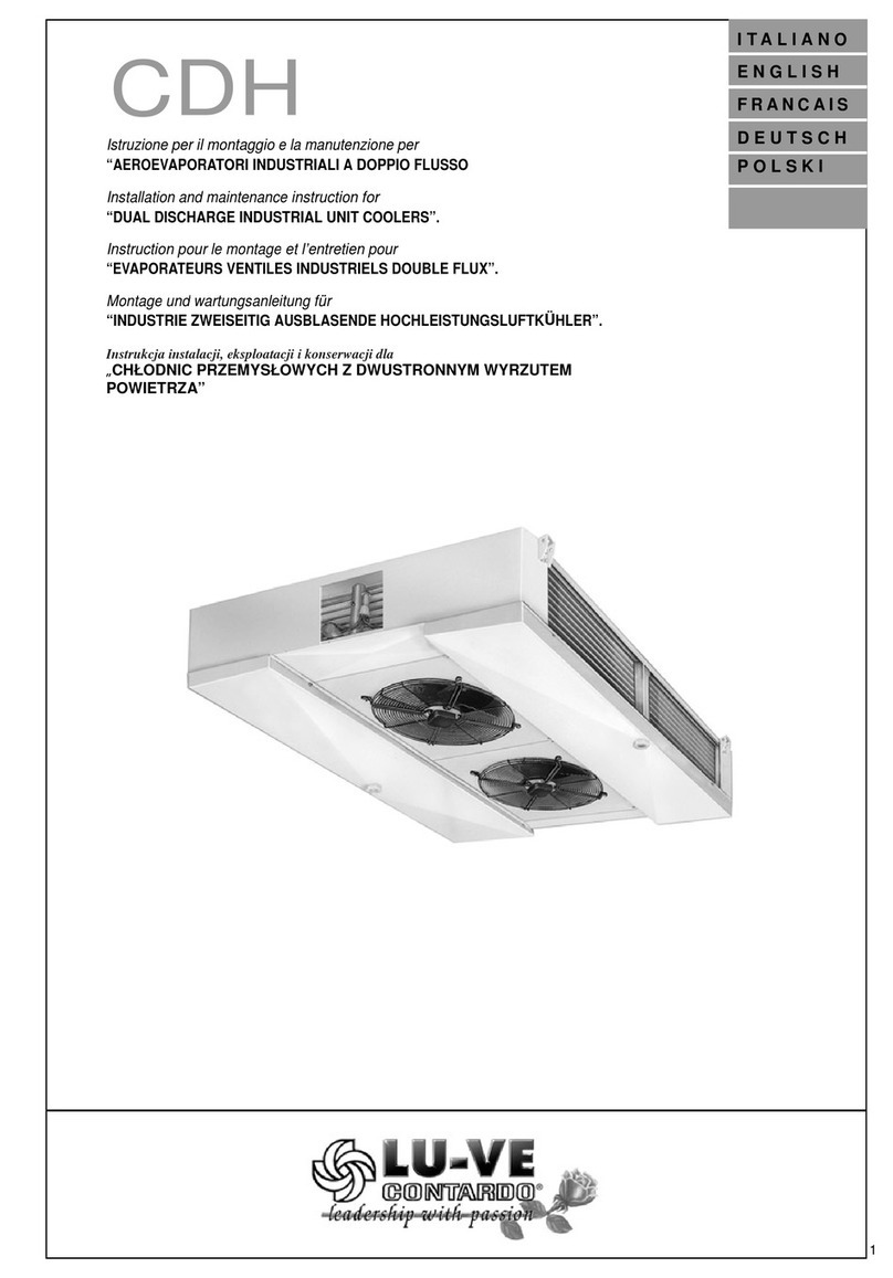 LU-VE CDH Series Technical specifications