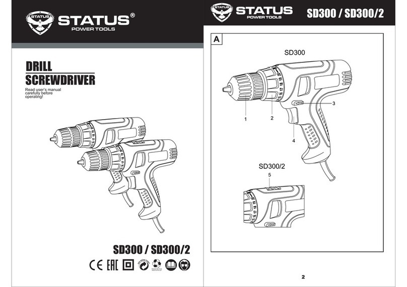 Status SD300 User manual Status SD300 User manual