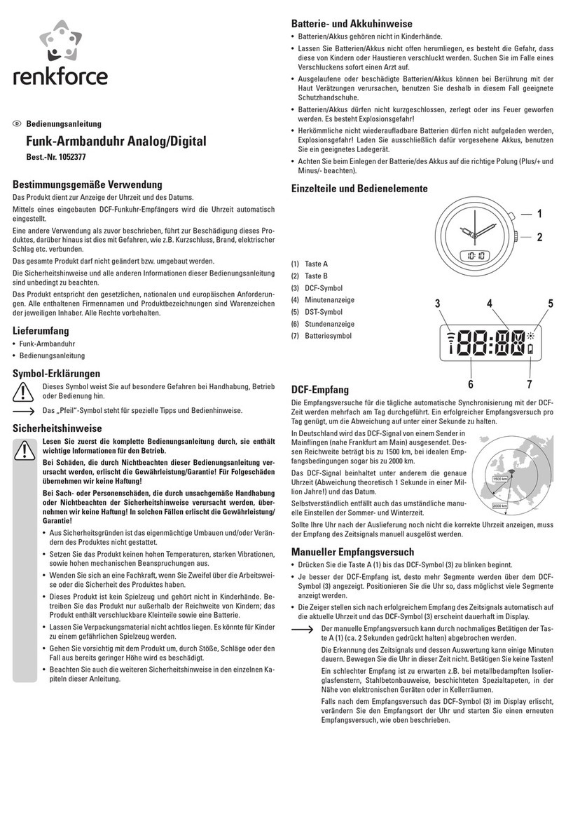 Renkforce 1052377 operating instructions