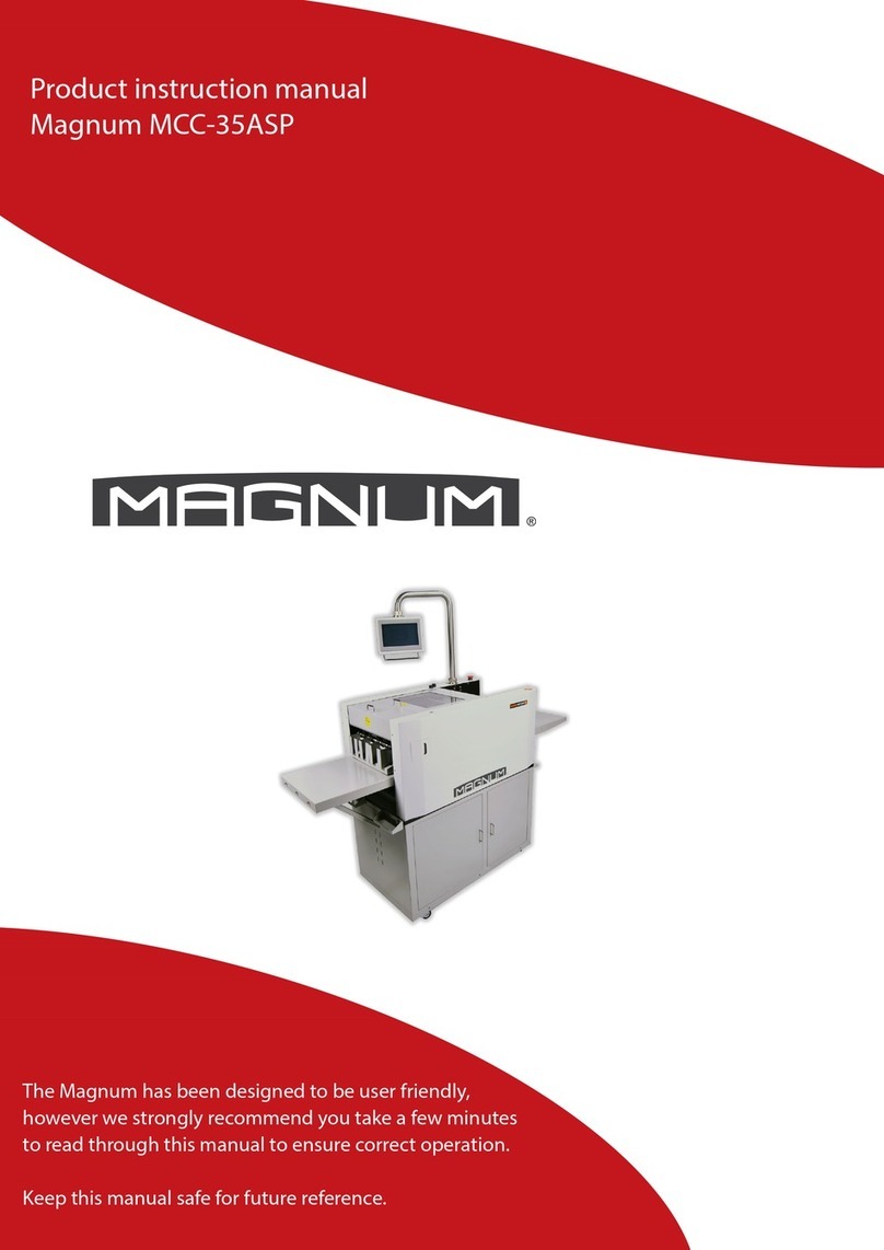 Magnum MCC-35ASP Product instruction manual