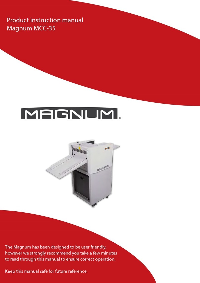 Magnum MCC-35 Product instruction manual