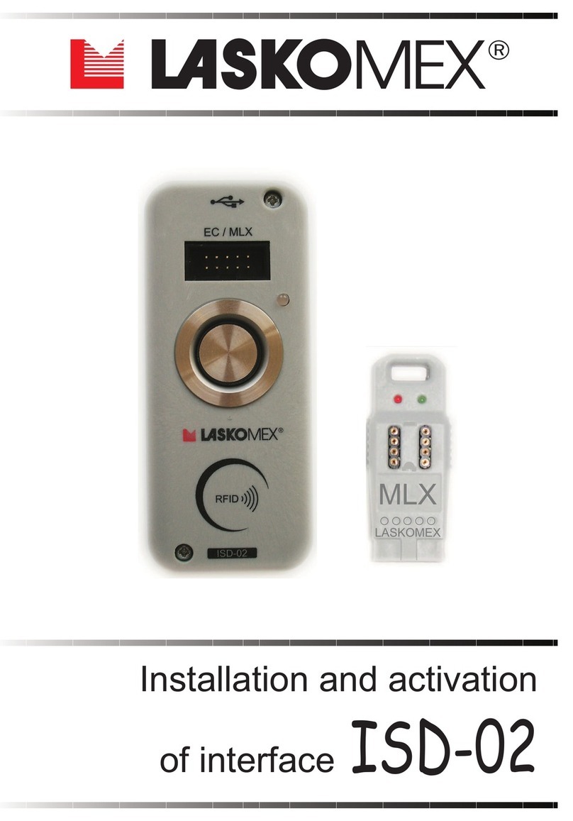 Laskomex ISD-02 Installation and activation
