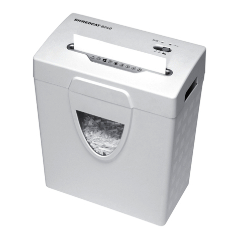 KRUG+PRIESTER SHREDCAT 8220 CC User manual