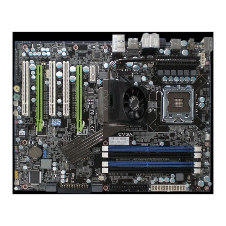 EVGA nForce 750i SLI User manual