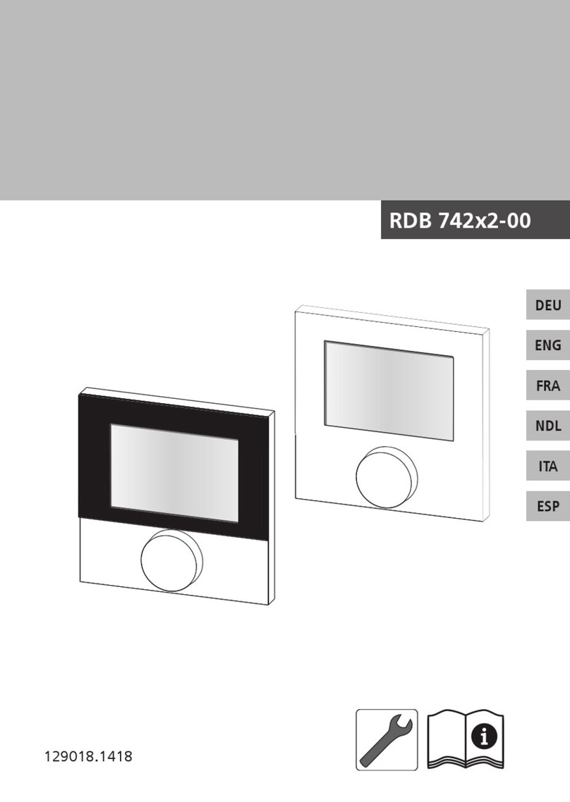 Mohlenhoff RDB 742 2-00 Series User manual