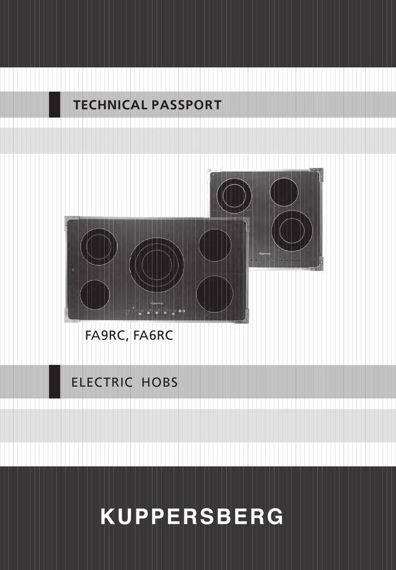 Kuppersberg FA9RC Technical Passport