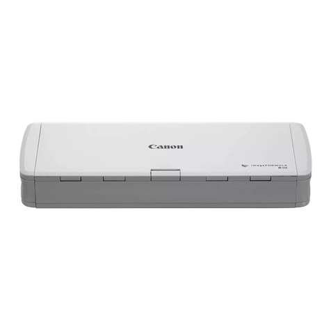 Canon ImageFormula R10 User manual