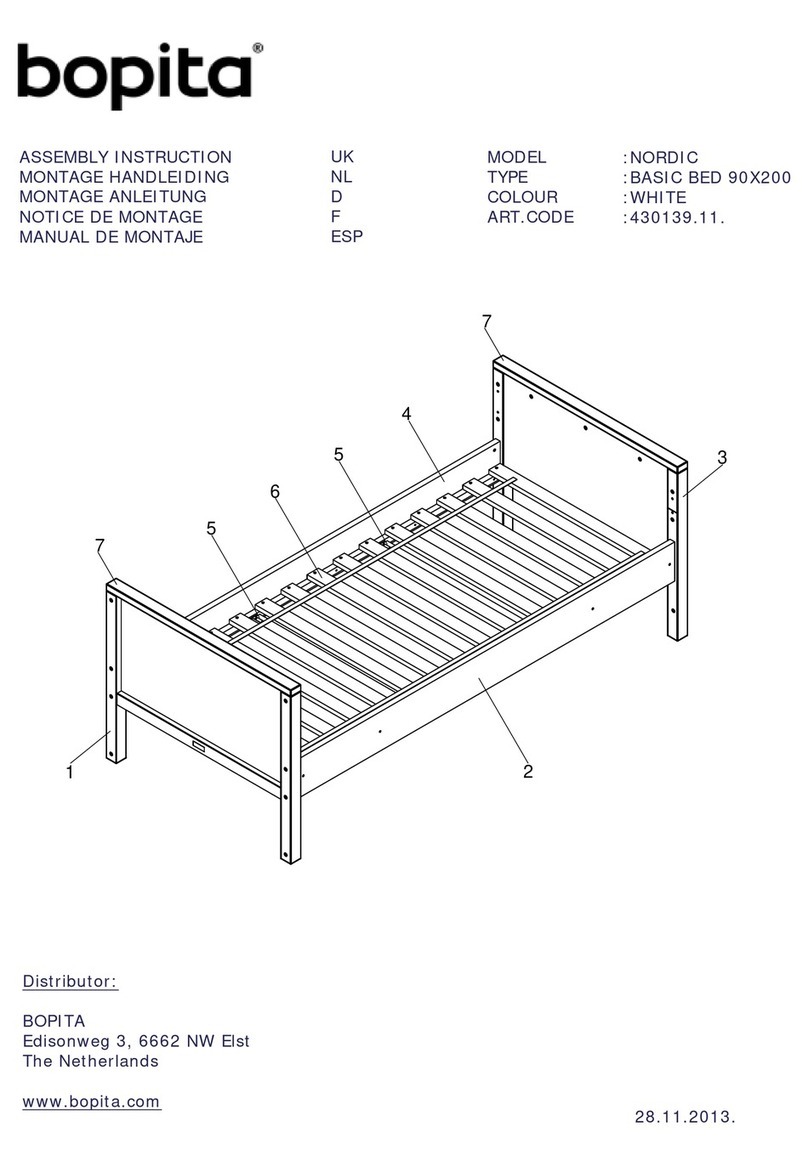 BOPITA 430139.11 Assembly instruction BOPITA 430139.11 Assembly instruction