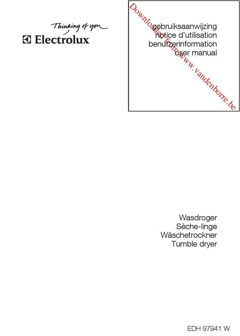 Electrolux EDH 97941 W user manual