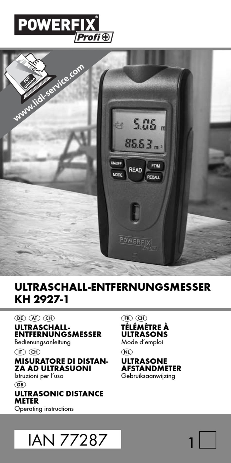 Powerfix Profi KH 2927-1 User manual Powerfix Profi KH 2927-1 User manual