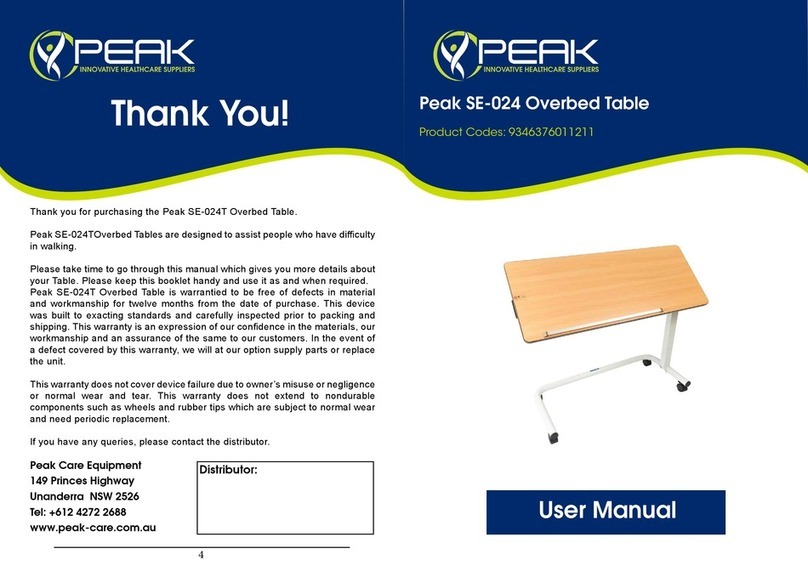 Peak SE-024 user manual Peak SE-024 user manual