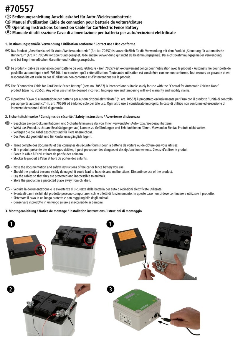 Kerbl 70557 operating instructions