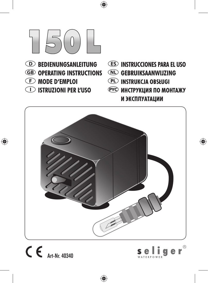 Seliger 40340 operating instructions