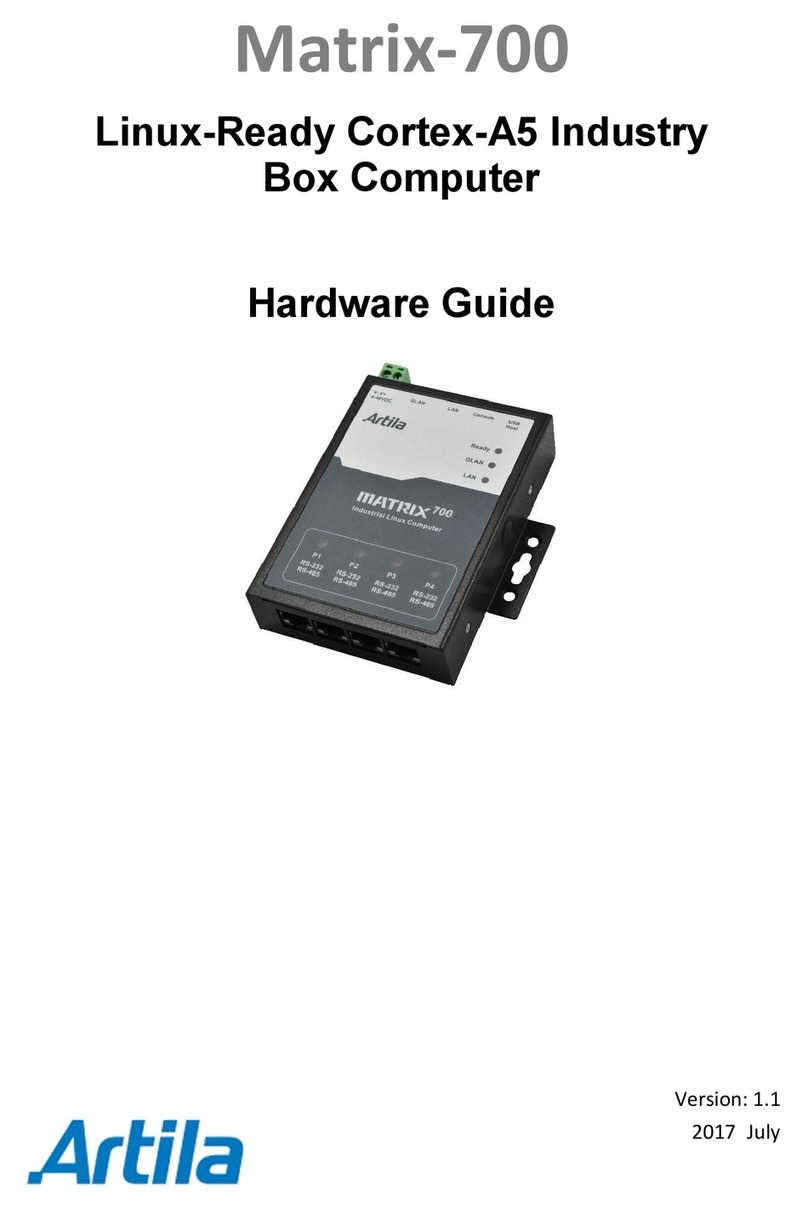 Artila Matrix-700 Hardware guide