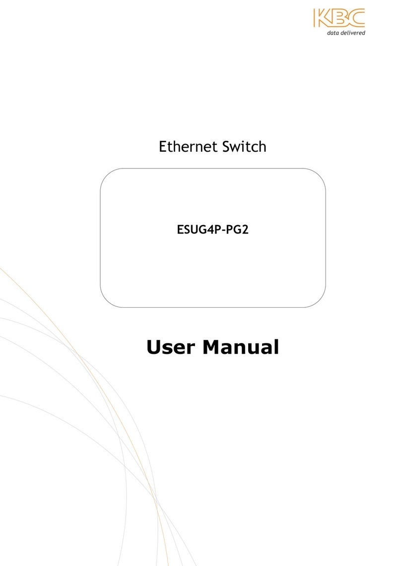 KBC ESUG4P-PG2 user manual