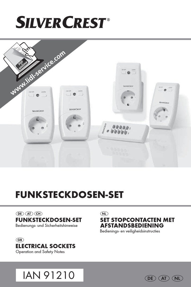 Silvercrest 91210 User manual