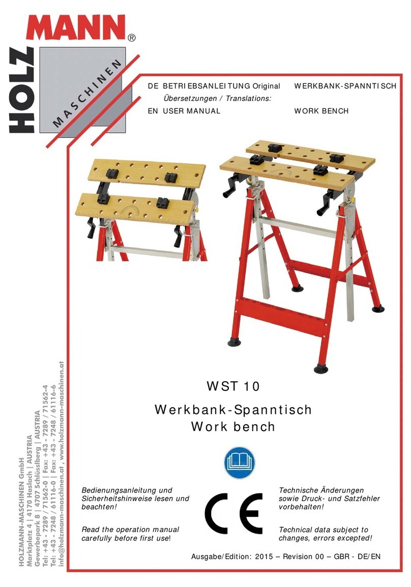 HOLZMANN MASCHINEN WST 10 user manual