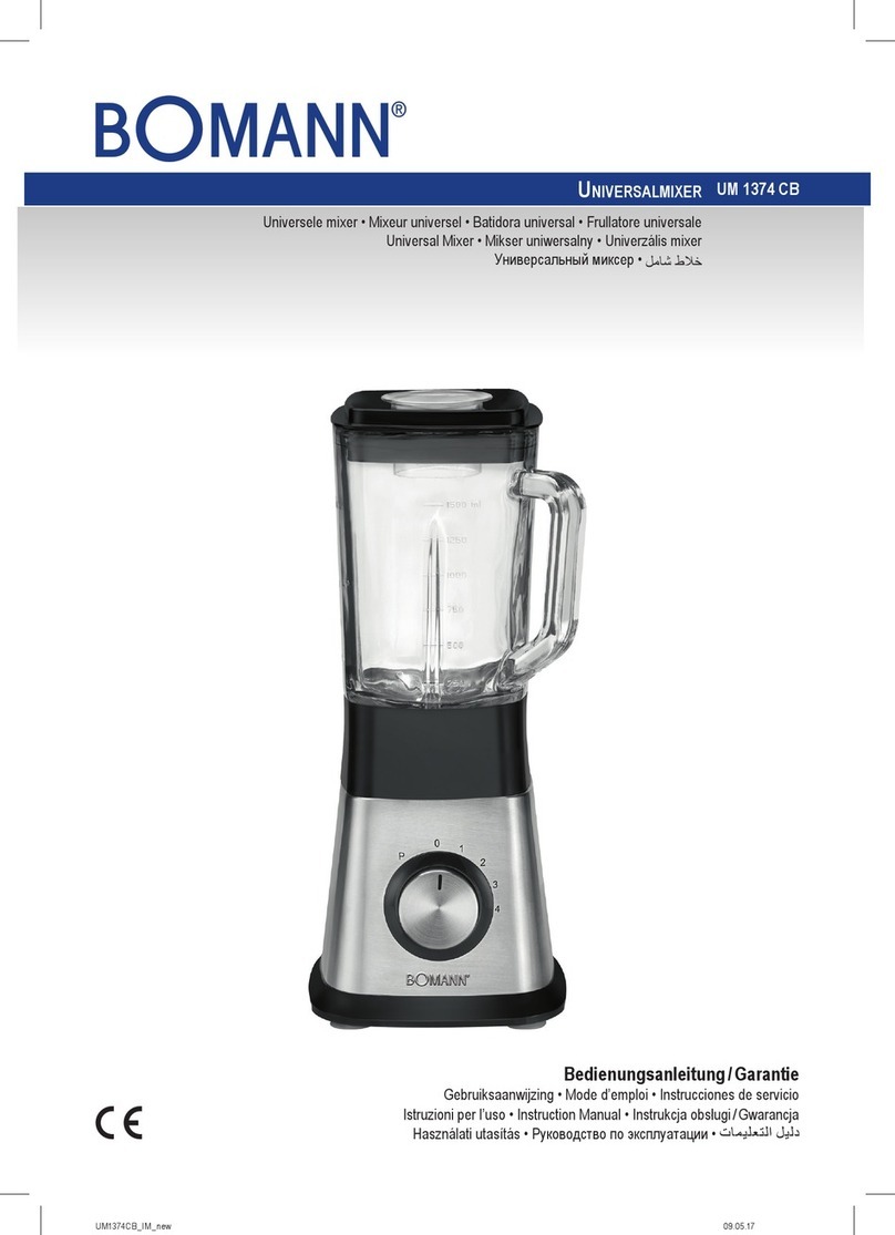 BOMANN UM 1374 CB User manual