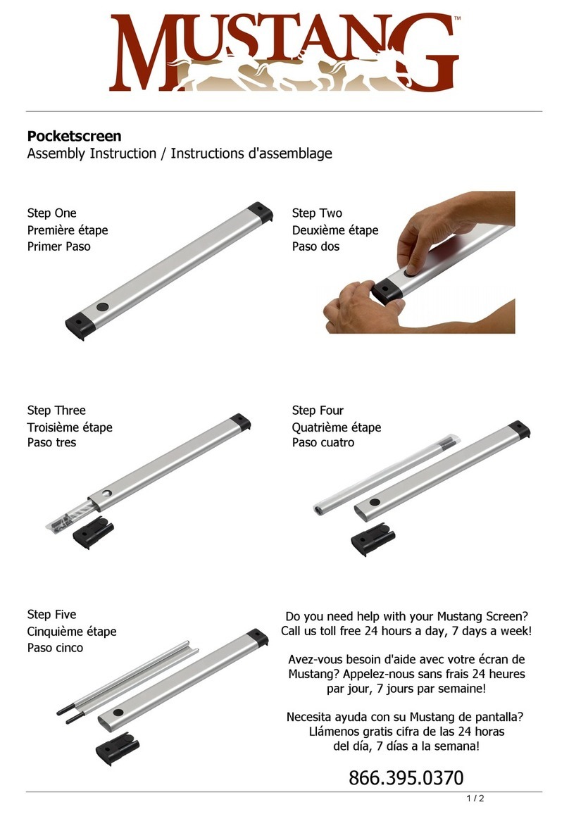 Mustang Pocketscreen User manual