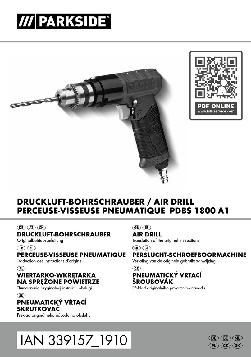 Parkside PDBS 1800 A1 Original instructions