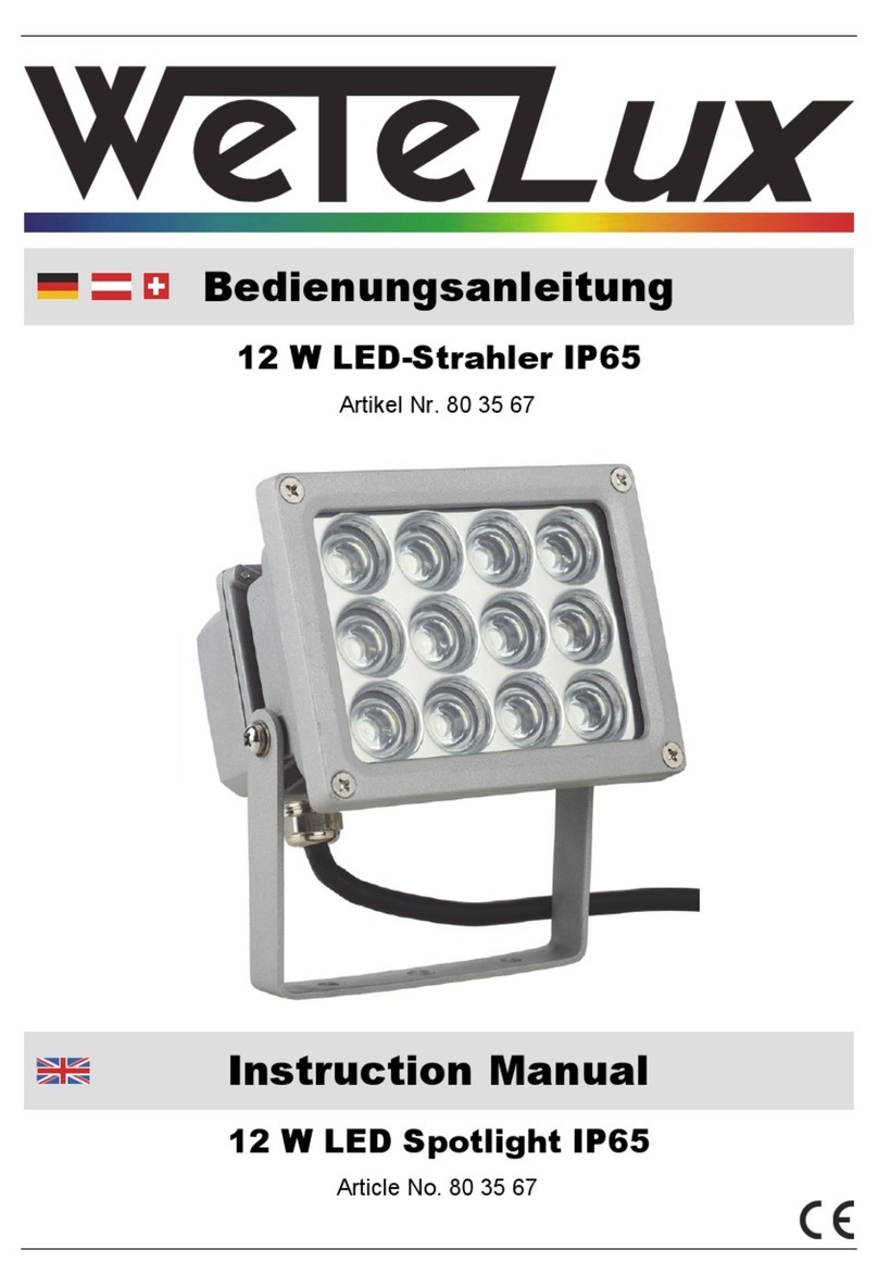 Wetelux 80 35 67 instruction manual