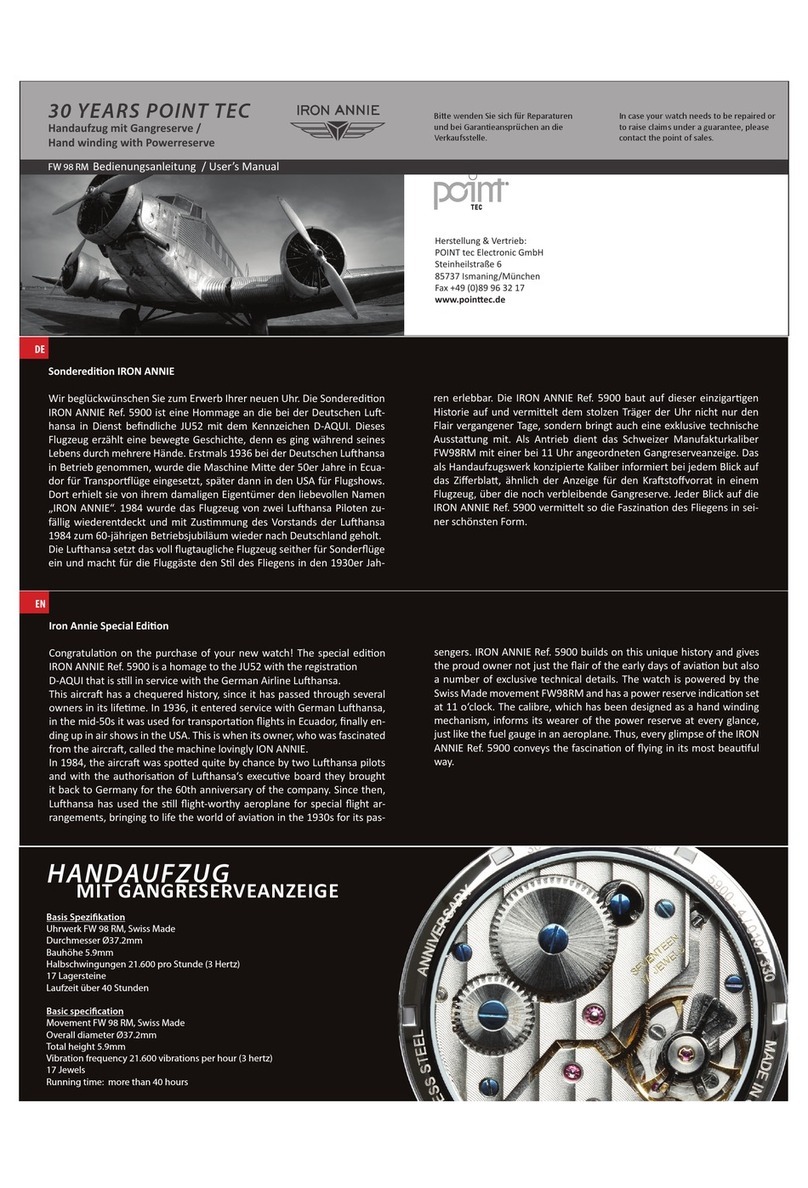 Iron Annie FW 98 RM user manual
