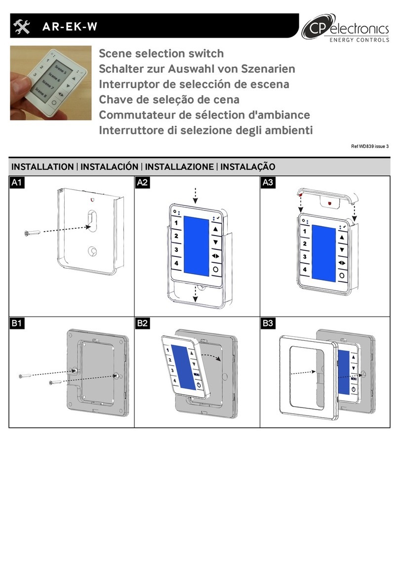 C.P. Electronics AR-EK-W installation instructions